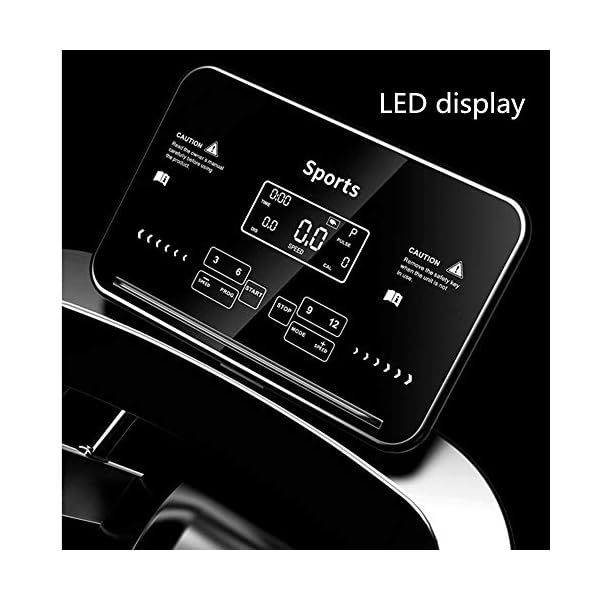 Vobajf Motorised Electric Treadmill Multifunctional Treadmill Foldable Treadmill Electric Fitness Running Machine…