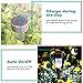 AdorioVix 12 Pack Solar Garden Lights Outdoor, Solar Powered Pathway Lights, Outdoor Landscape Light for Lawn/Patio/Yard/Walkway/Driveway (Stainless Steel, White)