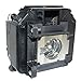 GOLDENRIVER EP60 Replacement Projector Lamp Bulb with Housing Compatible with POWERLITE 92 93 95 96W 905 PJ-LMP. 200 W