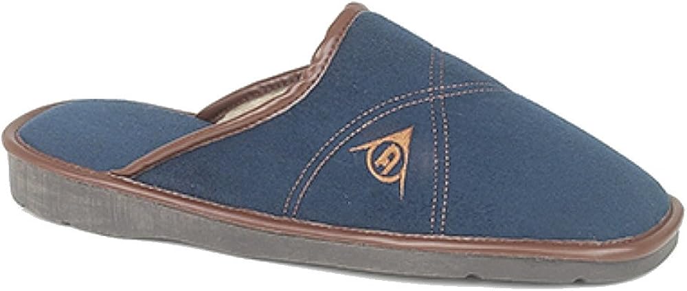 dunlop mens mule slippers