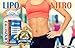 LipoNitro® Thermo-Burn Diet Pills with Nitro Energy Dietary Supplement Manufactured in USA - 120 White Tablets