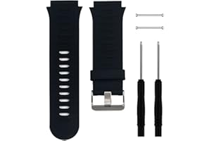 QGHXO Band for Garmin Forerunner 920XT, Soft Silicone Replacement Watch Band Strap for Garmin Forerunner 920XT