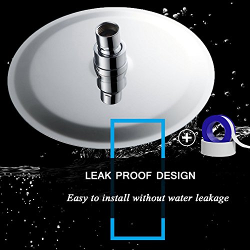 image for Shower Head - Newspoint Modern High Pressure Rainfall 8 Inch Shower He