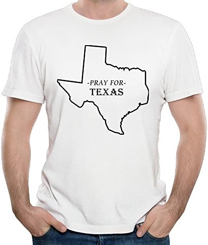 Pray For Texas Texas Map Men T-Shirt