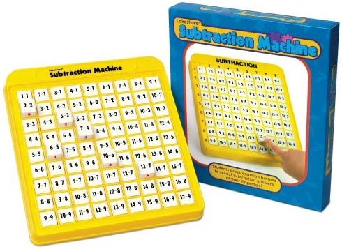 Subtraction Practice Math Machine by Lakeshore Learning Materials