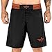BJJ Shorts for Men – MMA Fight Shorts, No Gi, Jiu Jitsu, Grappling, Boxing, Kickboxing, Cage Fighting, UFC Training Shorts Brown