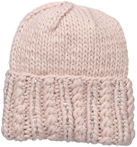 San Diego Hat Company Women's Chunky Yarnb Beanie Hat, Blush, One Size San Diego Hat Company Women's Chunky Yarnb Beanie Hat, Blush, One Size