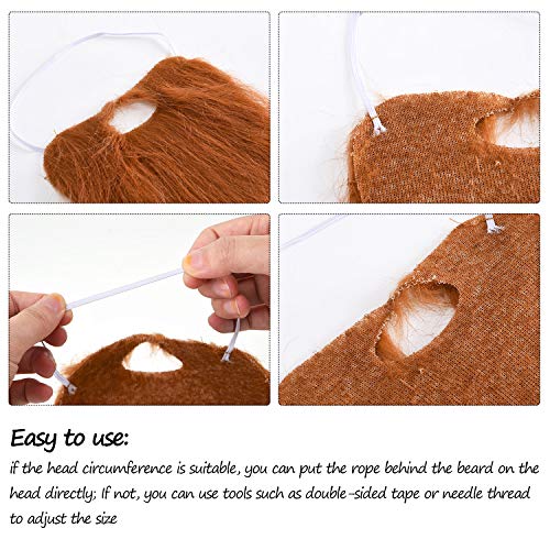 5 Mustache+Halloween+Accessories+Adjustable+Supplies