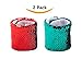 ROOSSI Personalized Reversible Sequins Velvet Lining Mermaid Bracelet Set of 2 PCS