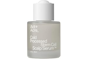 ACT+ ACRE Mini Cold Processed Stem Cell Scalp Serum - Promotes Thicker and Fuller-Looking Hair - Soothes and Hydrates the Scalp - Sulphate and Paraben Free - Aloe Vera for Improved Scalp Health.