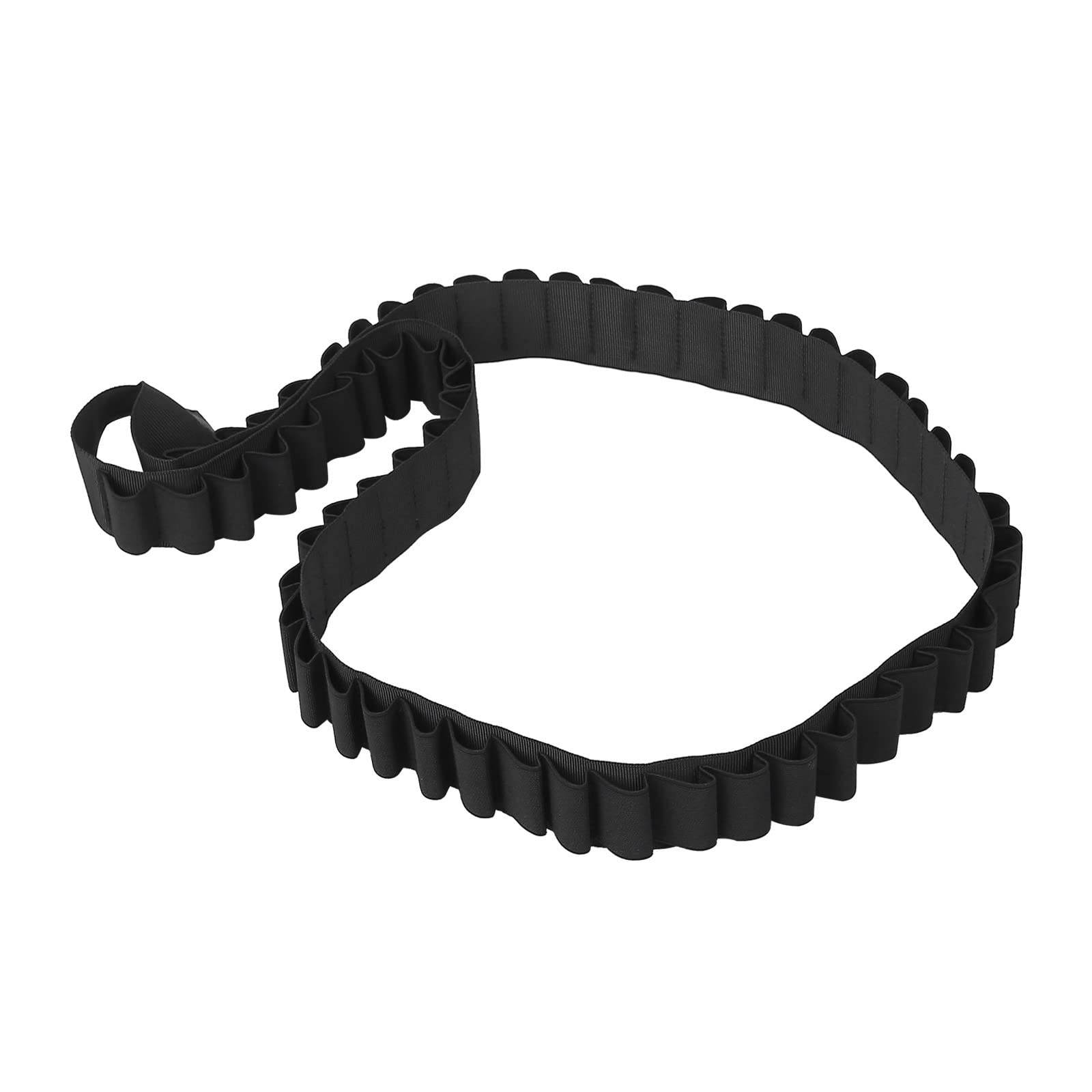 Shotshells Belt, 60 Round 12/20GA Ammo Holder Shotshells Shoulder Carry Bandolier for Tactical Gun Hunting
