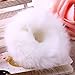 LOVEF 6 Pcs Fuzzy Furry Artificial Rabbit Fur Faux Fur Hair Band Rope Hair Holder Wristband Hair Ring Hair Tie Ponytail Holder Hair Accessories