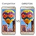 OMOTON Tempered Glass Screen Protector for Galaxy J7(2015 version) -5.5Inch,2 Pack