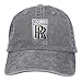 Nyanhif Personalized Rolls Royce Logo Fashion Hip-pop Caps for Mens Gray
