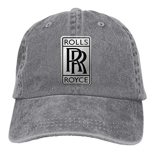 Nyanhif Personalized Rolls Royce Logo Fashion Hip-pop Caps for Mens Gray Nyanhif Personalized Rolls Royce Logo Fashion Hip-pop Caps for Mens Gray