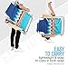 Beach Chairs Lightweight (2-Pack) Backpack Camping Chair Folding 5-Position Layflat Portable Arm Chairs with Towel Bar, Supports 250 LBSthumb 3