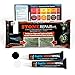 MagicEzy Stone Repairezy (Black/White Kit): Stone Fix - Repair Chipped and Cracked Granite Tiles and Countertops Fast - Marble, Granite and Travertine Repair Kit - Super Strong