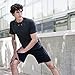 Bluetooth Headphones Retractable, LSCHARM Sport Wireless Stereo Neckband Headset Retractable Earbuds Noise Cancelling with Mic (Black)