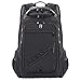 Laptop Backpack, Business Anti-Theft Travel Backpack with USB Charging Headphone Port, Water Resistant Large Compartment College School Computer Bag (Black)