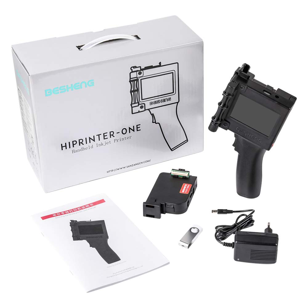 BESHENG Portable Intelligent High Definition Handheld Inkjet Printer
