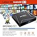 Pendoo X10 Plus Android TV Box 8.1 Amlogic S905X2 4GB DDR4 32GB eMMC, Android TV Box 4K Ultra HD, Android Box with Voice Remote
