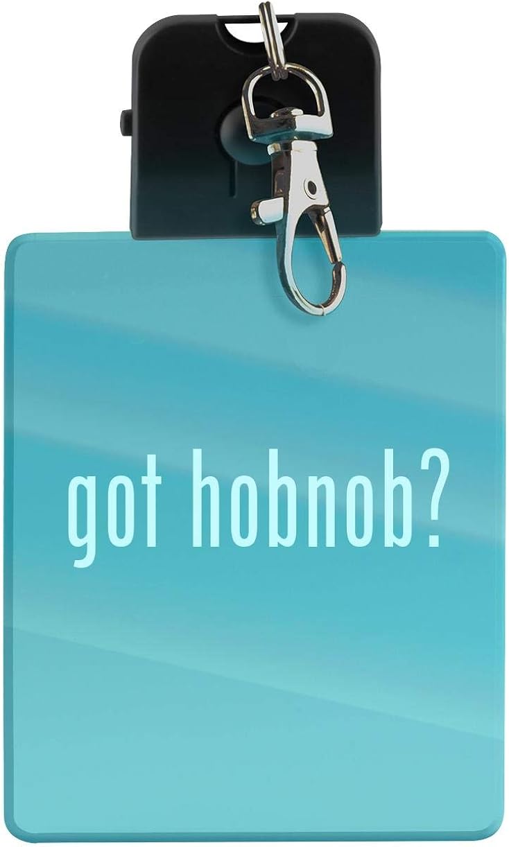 got hobnob? - LED Key Chain with Easy Clasp