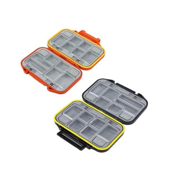 Dcolor-12-Compartments-Storage-Case-Fly-Fishing-Lure-Spoon-Hook-Bait-Tackle-Box-Waterproof-Black Dcolor-12-Compartments-Storage-Case-Fly-Fishing-Lure-Spoon-Hook-Bait-Tackle-Box-Waterproof-Black