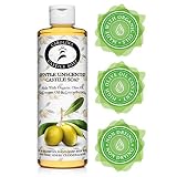 Castile Soap Liquid Unscented - 16 oz Vegan & Pure Organic Soap - Carolina Castile Soap - Concentrated Non Drying All Natural Formula Good for Sensitive Skin
