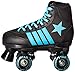 New! 2016 Epic Star Hydra Indoor Outdoor Classic High-Top Quad Roller Skates w/ 2 Pair of Laces (Blue & Black)