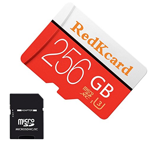 Redkcard ultra 256gb micro sdxc uhs-i card class 10 with adapter …