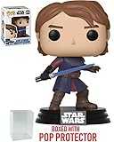 Funko Pop! Star Wars: Clone Wars - Anakin Skywalker Vinyl Figure (Bundled with Pop Box Protector Case)