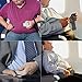 Airplane Seat Belt Extender, 7-35 inch Adjustable Portable Grey Airline Belt Extender, Compatible with All Major Airlines Except Southwest
