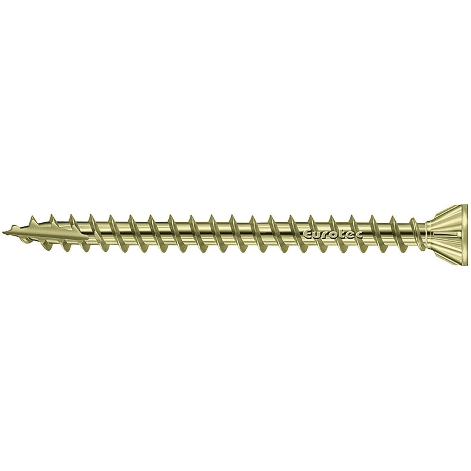 OSBfix Eurotec 900694 Galvanised Yellow Wood Screws OSB Fix 4.3 x 80 mm 4.3 x 80 mm
