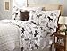 Stratton Collection Extra Soft Printed 100% Cotton Flannel Sheet Set. Warm, Cozy, Lightweight, Luxury Winter Bed Sheets. By Home Fashion Designs Brand. (Queen, Moose)