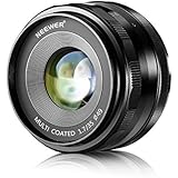 Neewer 35mm F/1.7 Large Aperture Manual Prime Fixed Lens APS-C for Sony E-Mount Digital Mirrorless Cameras A7III,A9,NEX 3,3N,5,NEX 5T,NEX 5R,NEX 6,7,A5000,A5100,A6000,A6100,A6300,A6500