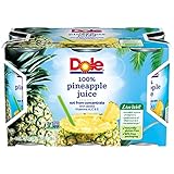 Dole 100% Pineapple Juice, 6 Fl Oz