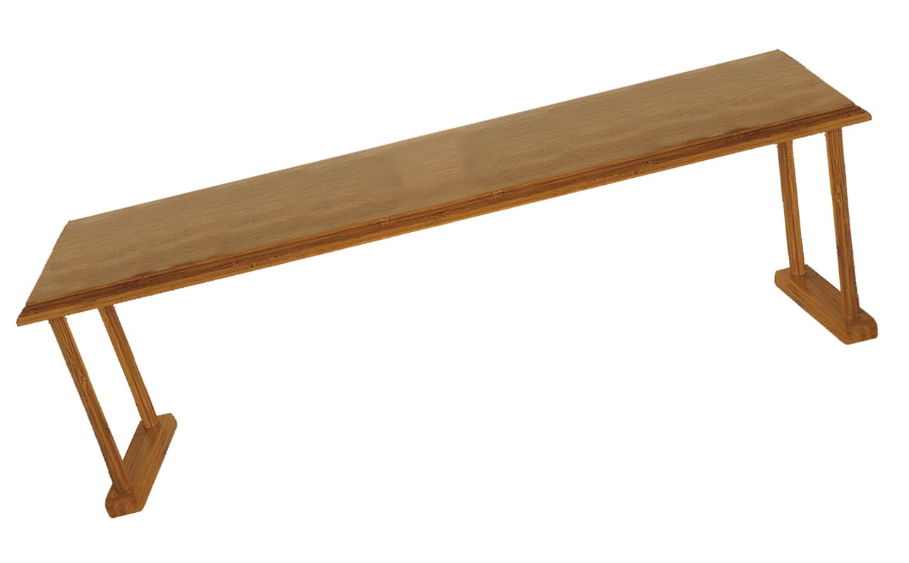 Bamboo Over The Sink Shelf Fox and Grapes