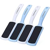 4 Pcs Pedicure Foot Rasp Foot File Callus Remover Dead Skin & Double-Sided Foot Scrubber Foot Files Kit Heel Scraper Foot Scr