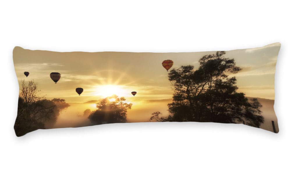 Amazon Com Diuangfoong Balloon Body Pillow Covers Cases 20 X54