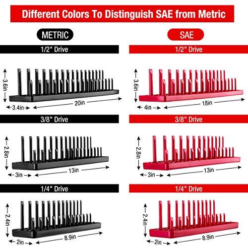 4 Socket+Organizer+Storage+Holders+Toolboxes