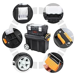 DNA MOTORING 2-Tier Stackable Separate Hand Case