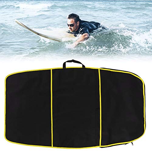 Jadeshay Surfboard Bag,Surfboard Bodyboard Cover Polyester Carry Bag Surfing Accessory(Yellow Stripe, red Stripe, Blue Stripe) (Color : Yellow Stripe) - Thumbnail 2