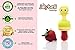 Doctor Designed Baby Fresh Food Feeder Teether Pacifier, Easy to Clean, 6-18 Months, Easy to Hold and Fun - Includes Stand, Dust Shield & 2 Silicone Pouch Sizes, Solid Food, Fresh Fruit