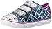 Skechers Kids Chit Chat Light-Up Sneaker (Toddler/Little Kid),Denim/Purple,