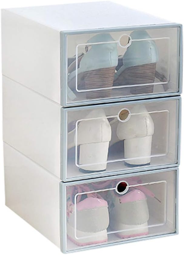 Amazon Com Chezaa 3pcs Organizer Drawer Foldable Shoe Storage