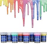 individuall Glitter Paint - Set of 8 Sparkly, 20mL