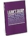 Knock Knock Mini Inner-Truth Journal, I Can't Sleep, 4 x 5.75 Inches (50077)