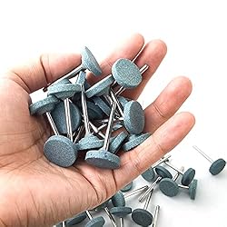 ROYHOO 50Pcs T Shaped Abrasive Mounted Stone
