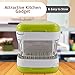 sujeo Mini Garlic Press, Green