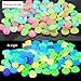 CFKJ [1000 Pcs 5lb] Glow in The Dark Stones,Fish Tank Aquarium Decoration Gravel Rocks,Garden Glowing Pebbles Luminous Stones for Outdoor,Yard Grass,Walkway,Backyard Driveway Décor